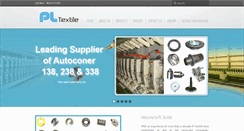 Desktop Screenshot of pltextiles.com